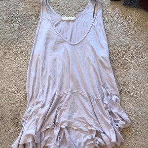 light pink tank top